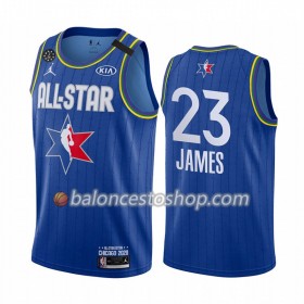Camiseta Hombre NBA Los Angeles Lakers LeBron James 23 2020 All-Star Jordan Brand Azul Swingman